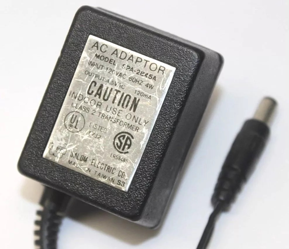 *Brand NEW*Output 4.5VAC 120mA AC Adapter Salom Electric SPA-2845A Class 2 Transformer Power Supply